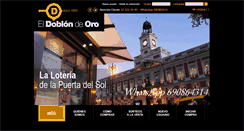 Desktop Screenshot of doblondeoro.com
